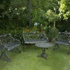 juego jardin hierro victoriano