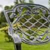 Juego Chateaux, mesa y 8 sillas 8 sillones de aluminio chateaux