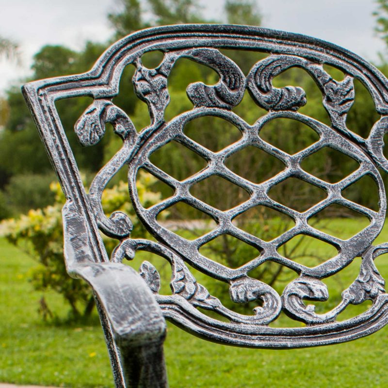 SILLONES DE ALUMINIO PARA DECORACIÓN DE EXTERIOR 2 sillones de aluminio chateaux