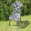 sillas de hierro rosita platil