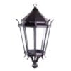 Farol Francés Techo Cerrado Colgante - Grande 3 faroles colgantes frances