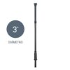 Columna standard 3 pulgadas 3 C3CC Columna standard 3 pulgadas bis