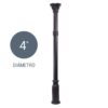 Columna standard 4 pulgadas