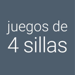 Juegos de 4 Sillas