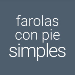 Farolas con Pie Simples